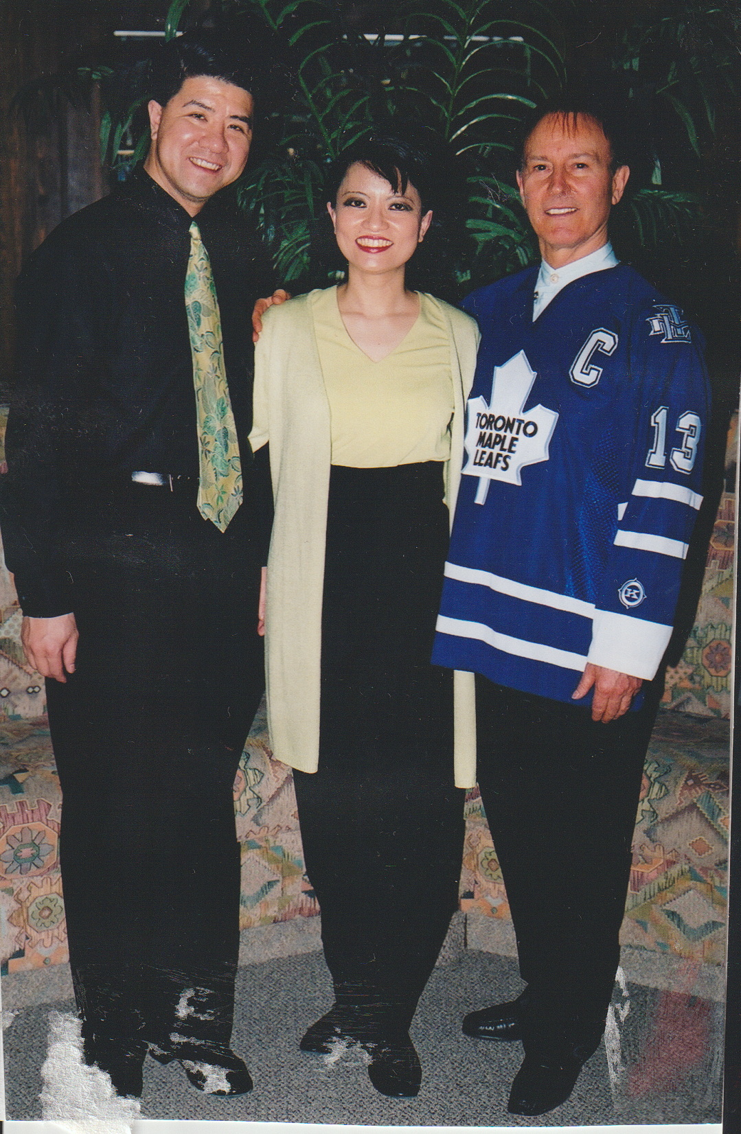 Jeff with Phil and Patricia